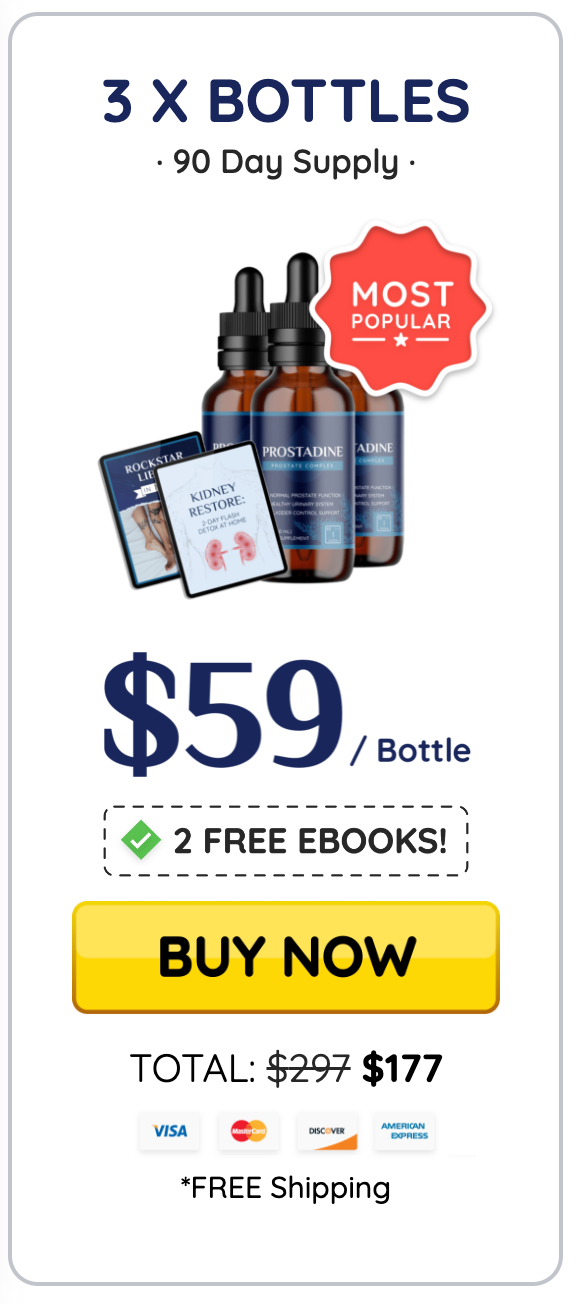 GetProstaDine.com - 3 Bottles